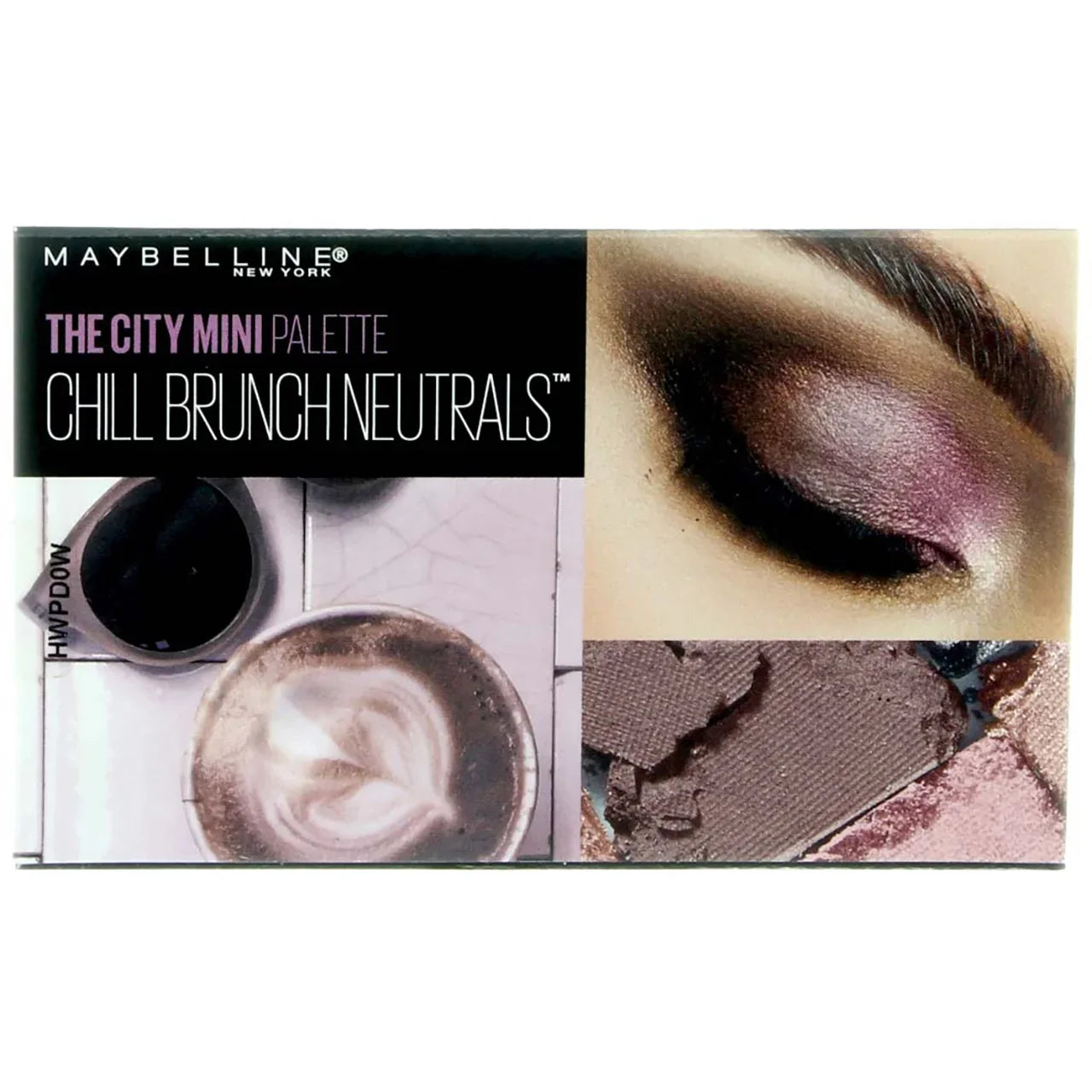 Maybelline The City Mini Eyeshadow Palette Makeup, Chill Brunch Neutrals, 0.14  oz (Pack of 2)