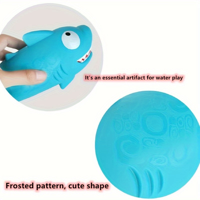 1pc Beach Sizeplashing Bath Toy Pull-out Water Gun Cartoon Toy Water Gun Sizehark Water Gun sea and beach accessories