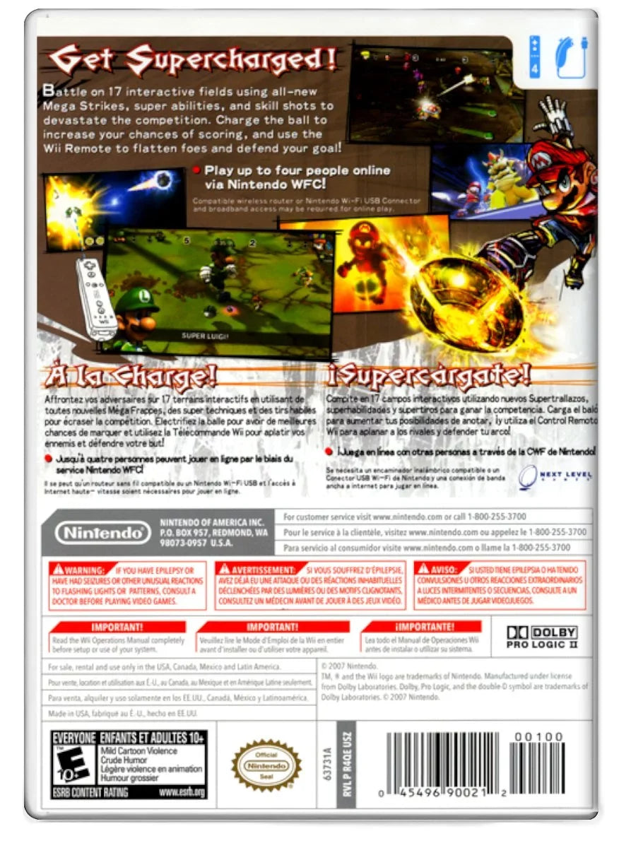 Pre-Owned Mario Sizetrikers Charged - Nintendo Wii