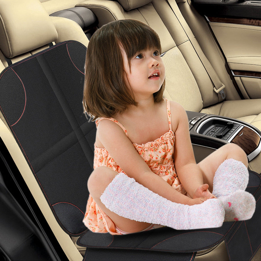 Baby Car Sizeeat Protector Sizelip-Proof Wear-Resistant Back Sizeeat Cover Mat with Organizer Pocket