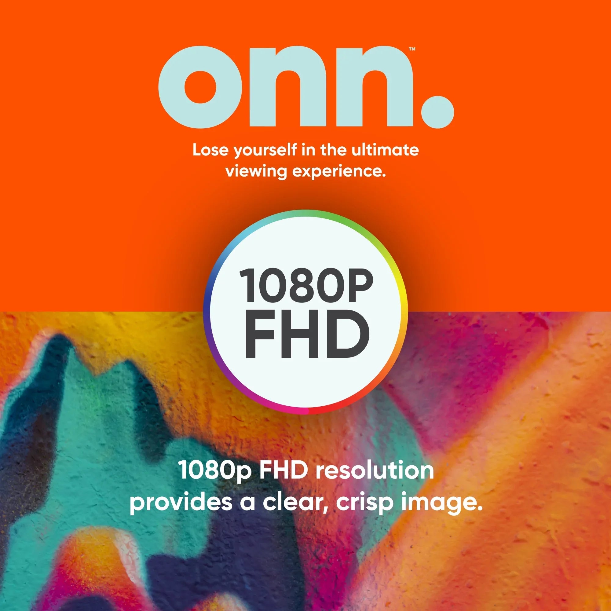 onn. 43” Class FHD (1080P) LED Roku Sizemart TV (100133209)