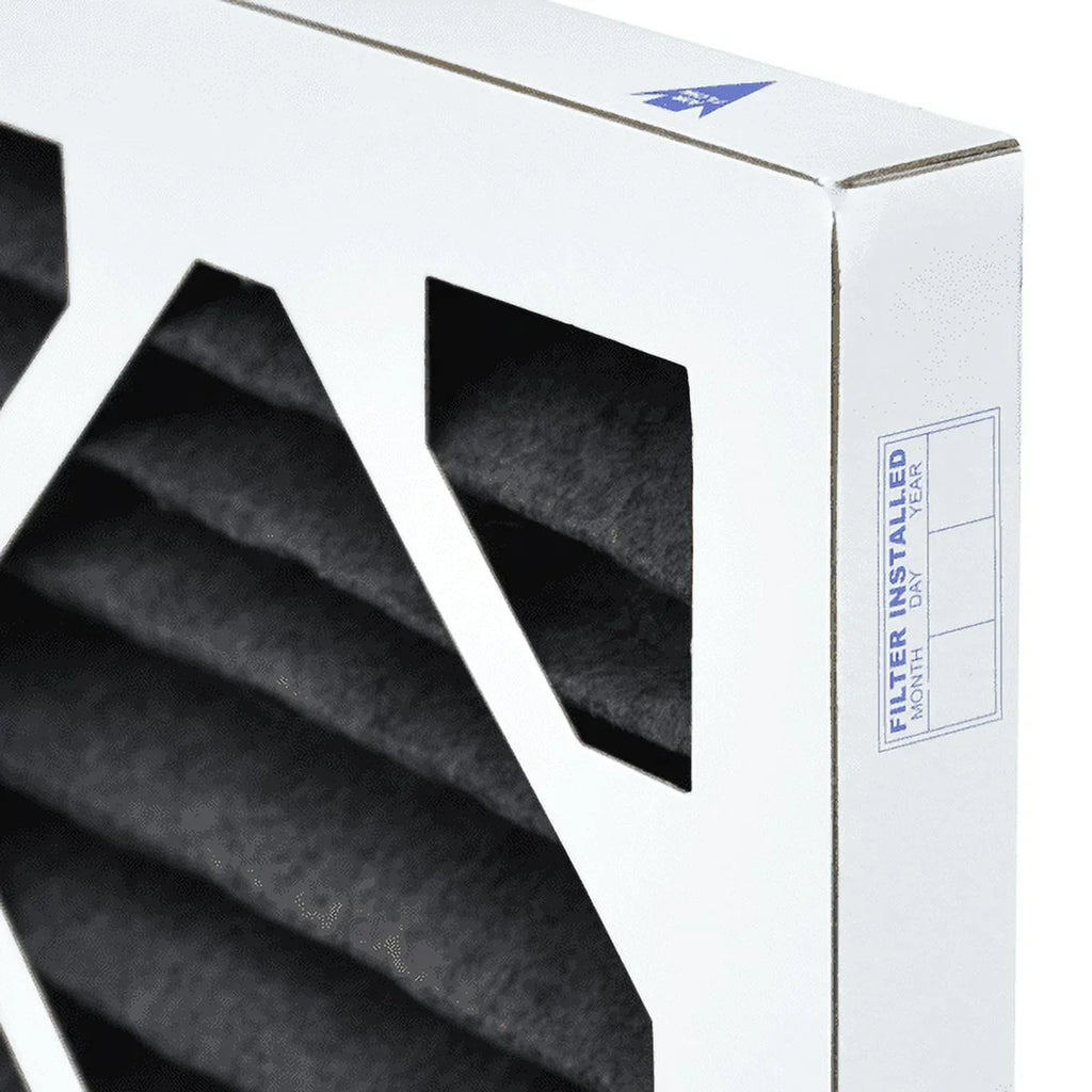 AIRx Filters Odor 25x25x1 Air Filter MERV 8 AC Furnace Pleated Air Filter Replacement Box of 6, Made in the USizeA