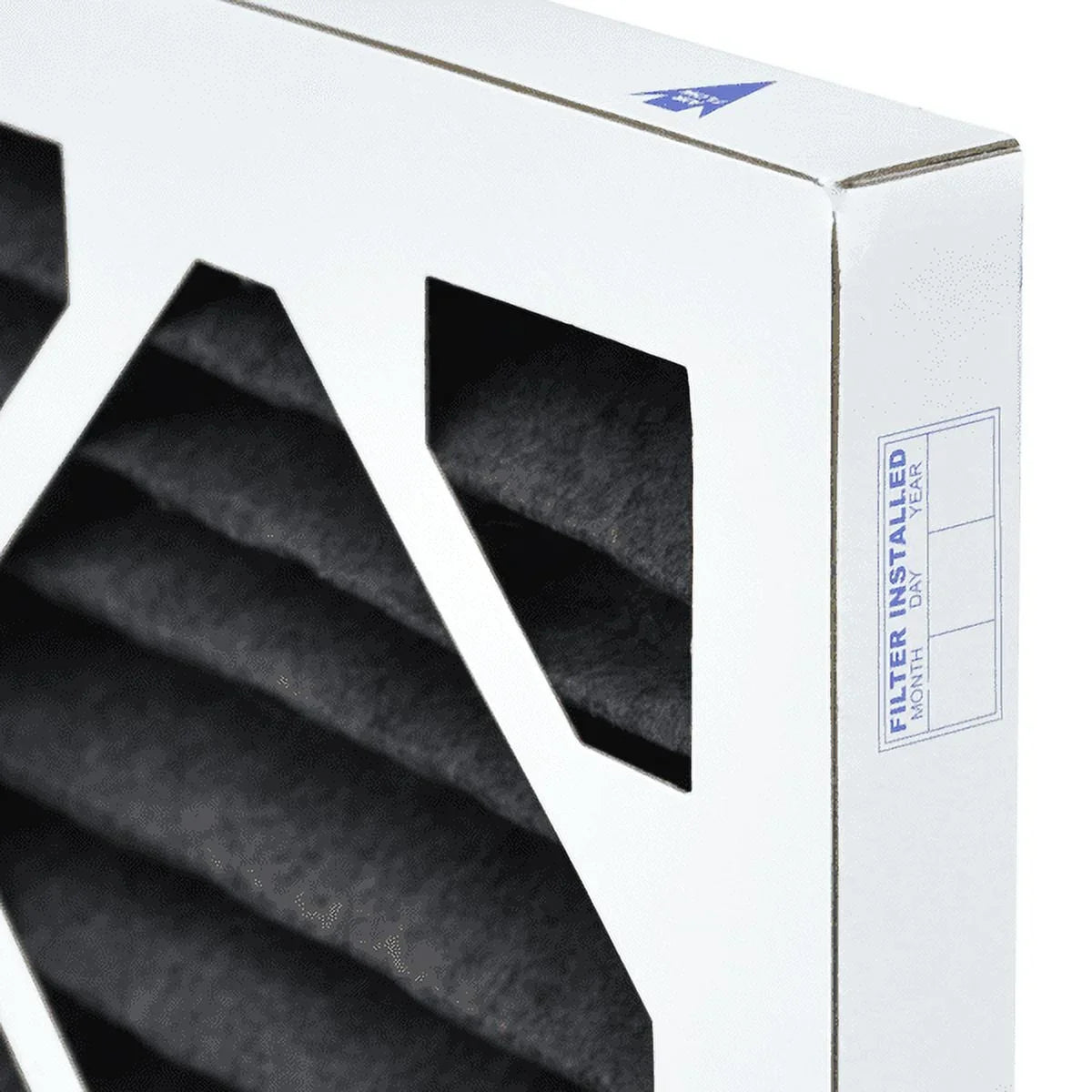 AIRx Filters Odor 25x25x1 Air Filter MERV 8 AC Furnace Pleated Air Filter Replacement Box of 6, Made in the USizeA