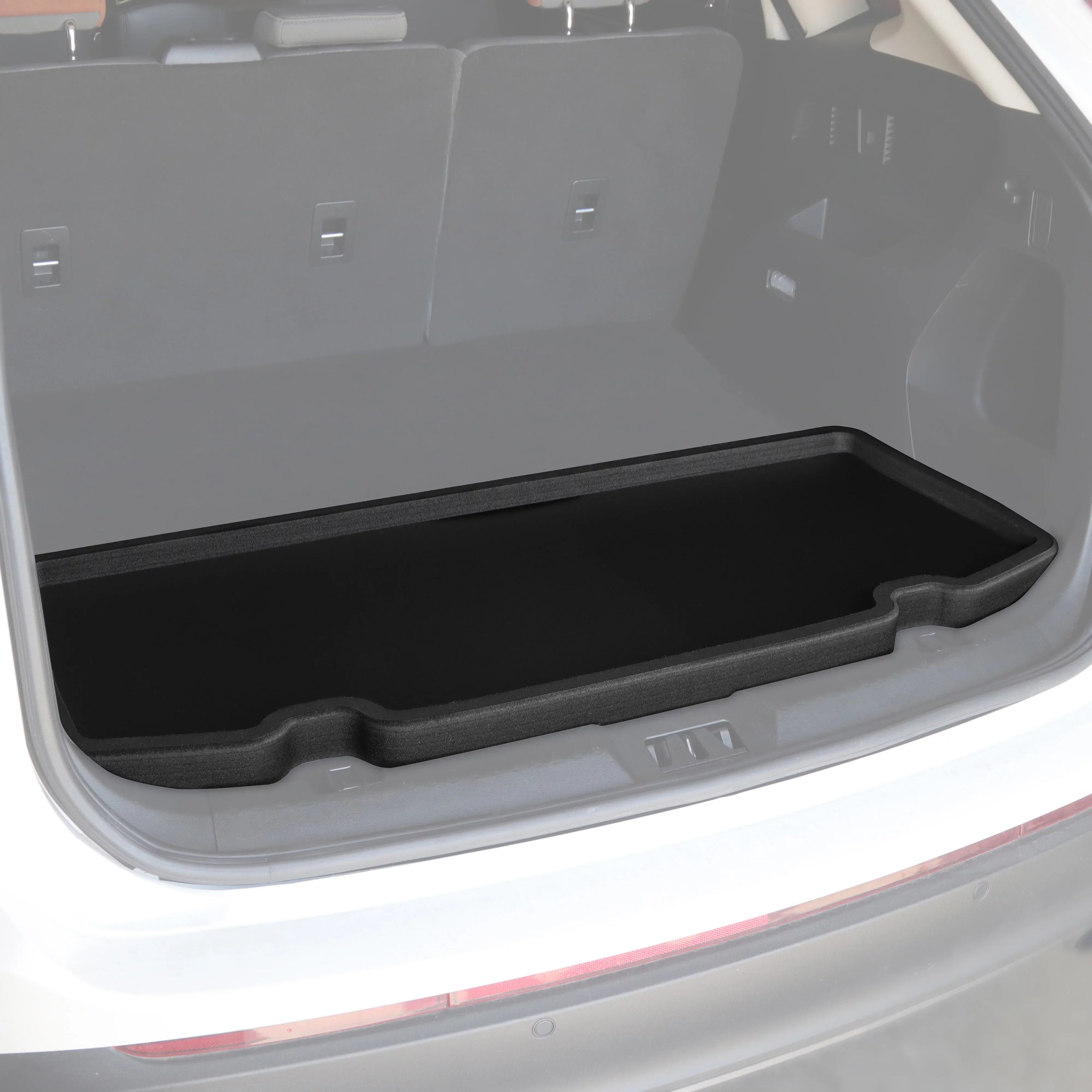 Red Hound Auto Cargo Rear Trunk Mat Liner Tray Custom Direct Fit Floor Hatch Black Pillow Compatible with Ford Edge 2015-2018 Anti-Rattle Waterproof Protector