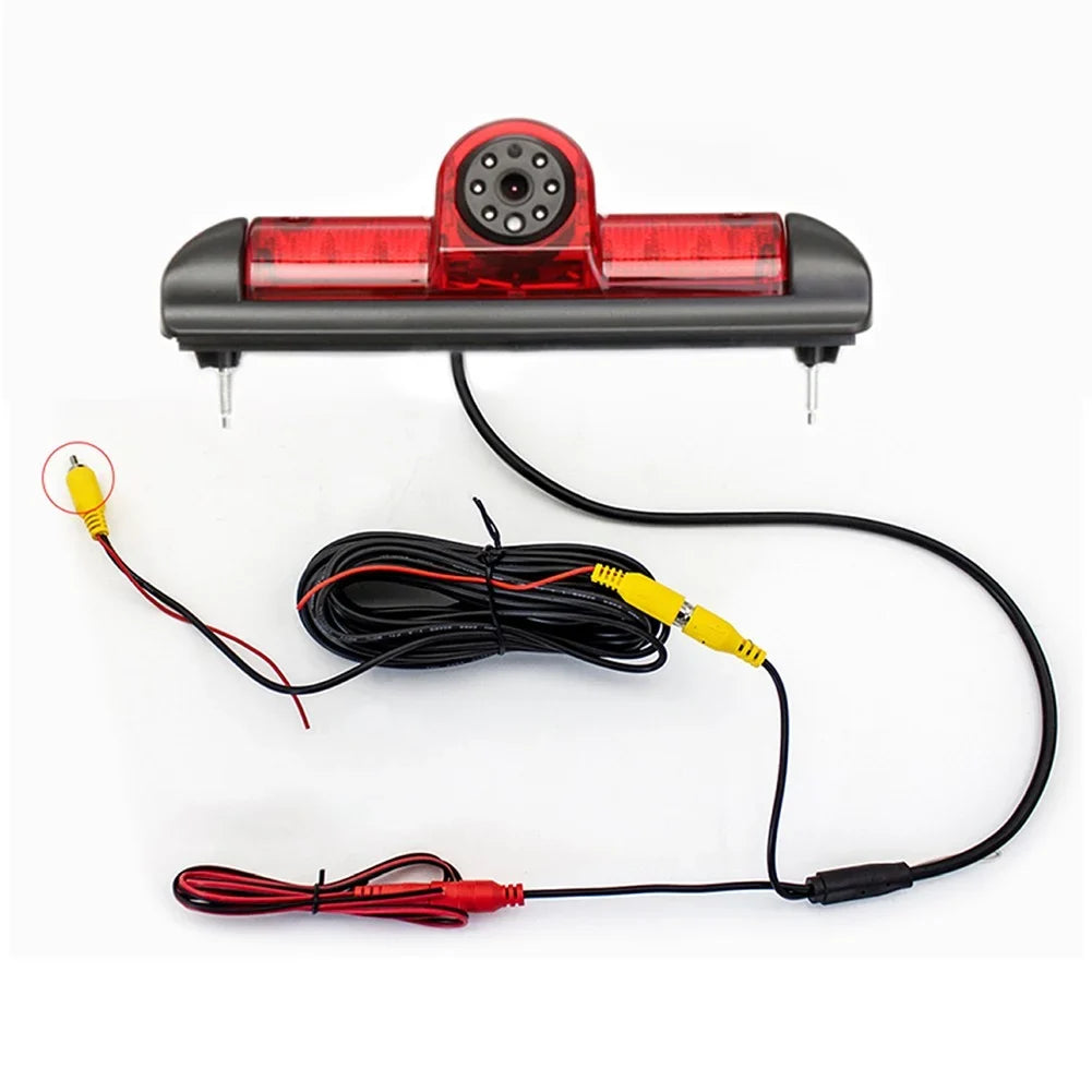 HD 3rd Brake Light Night Vision Camera For Fiat 2006-2017