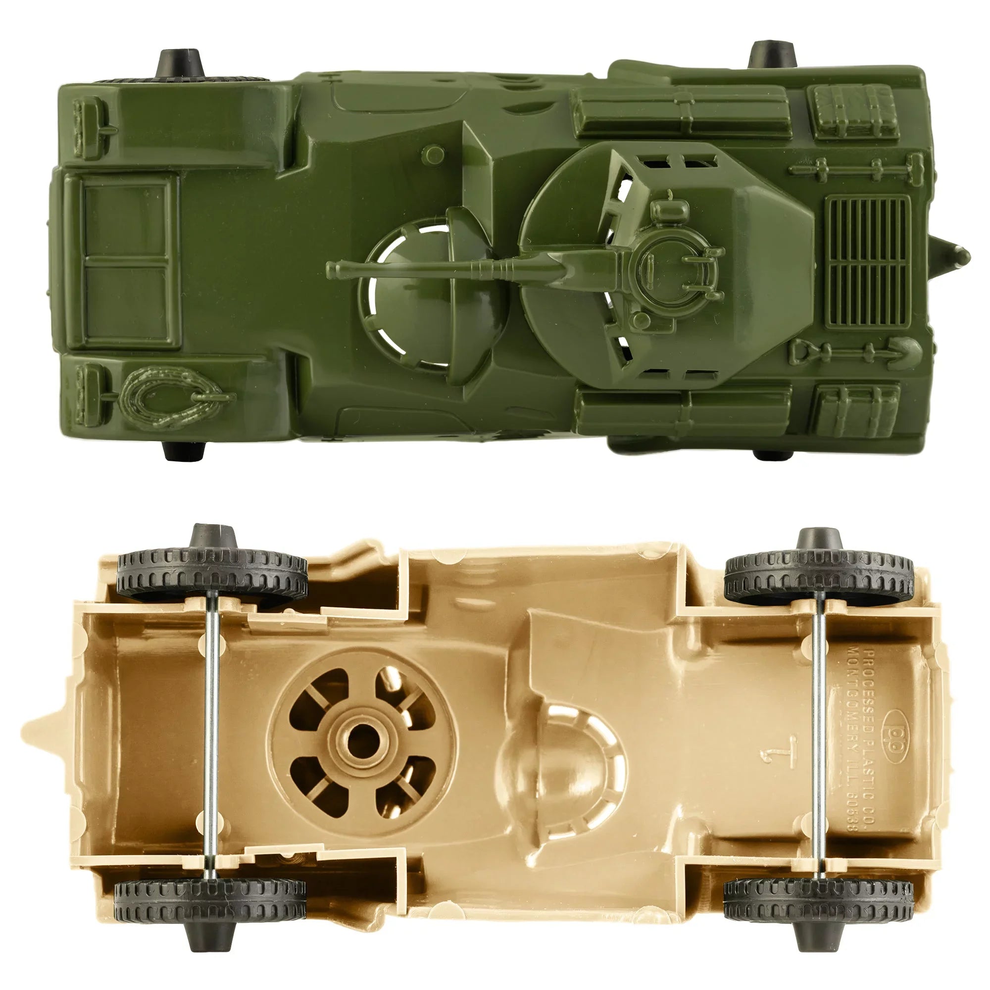 Recon Patrol Armored Sizecout Vehicles - Tan & Green New