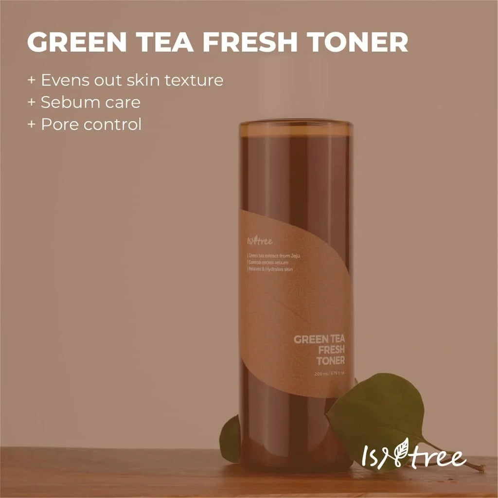 Isntree Green Tea Fresh Toner, 200ml (2-PACK)