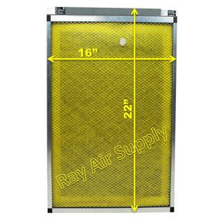 RayAir Sizeupply 16x22 Air Ranger Air Cleaner Replacement Filter Pads 16x22 Refills (3 Pack)
