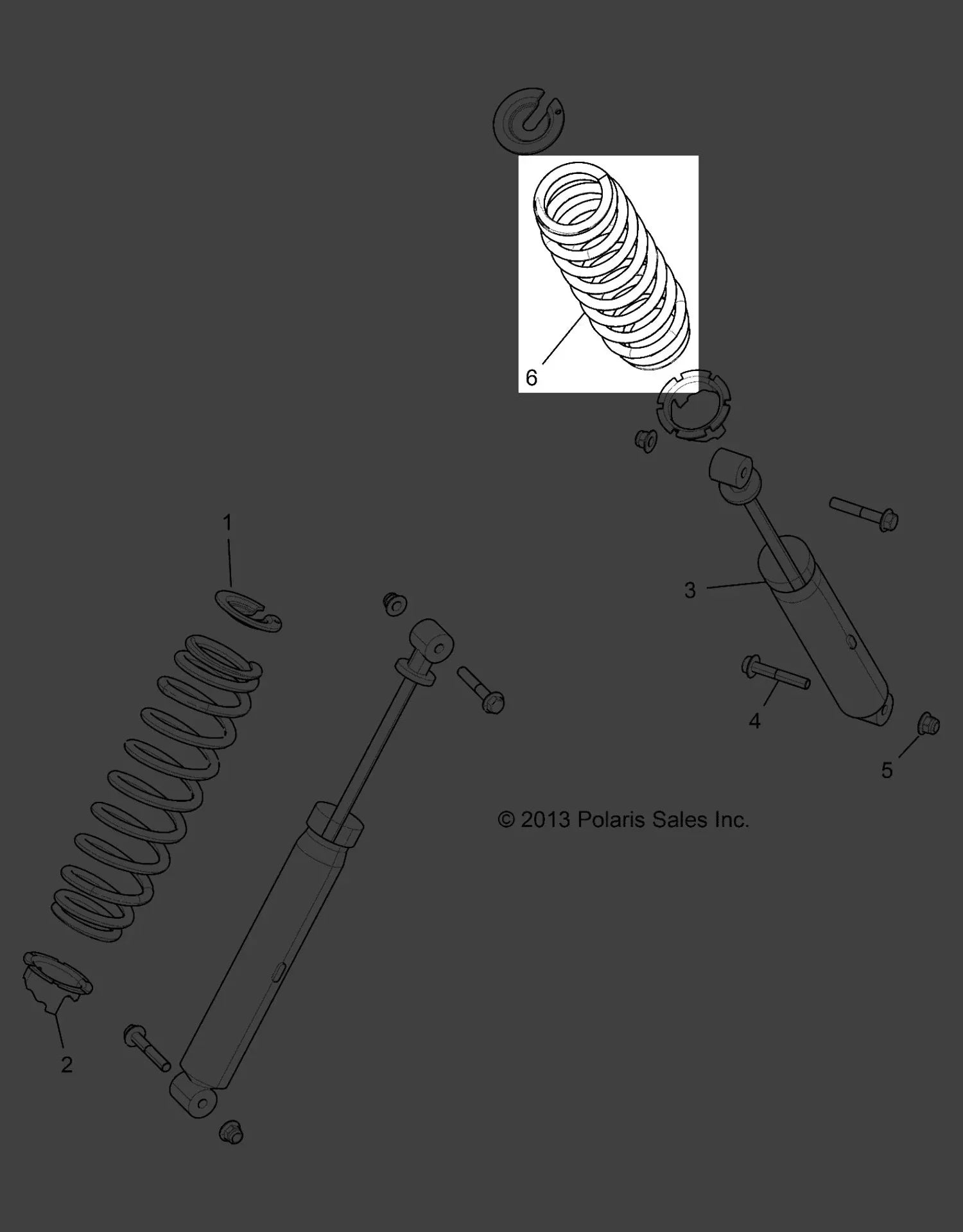 Polaris 2015-2019 Ranger Sizepr 200 280# 12 4Fl 2Id I Red 7044138-293 New OEM