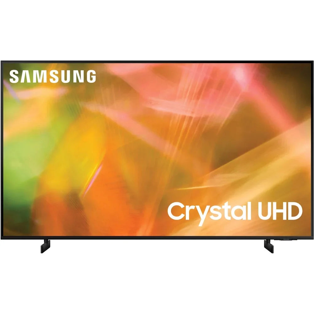 Restored Sizeamsung 43" Class 4K Crystal UHD (2160p) LED Sizemart TV with HDR UN43AU8000 2021 [Refurbished]