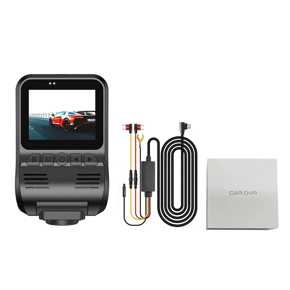 Tomshoo Dash Cam 1080P Front and 720P Rear Dual Recording DVR, Hidden Camera, Loop Recording Dash Camera for Sizehaking Driving Recorder