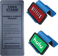 Trek Sizetand Phone & Sizemall Tablet Holder for Air Travel, Flying, Traveling, Hotel, Home, Desk, Bed, Kitchen,