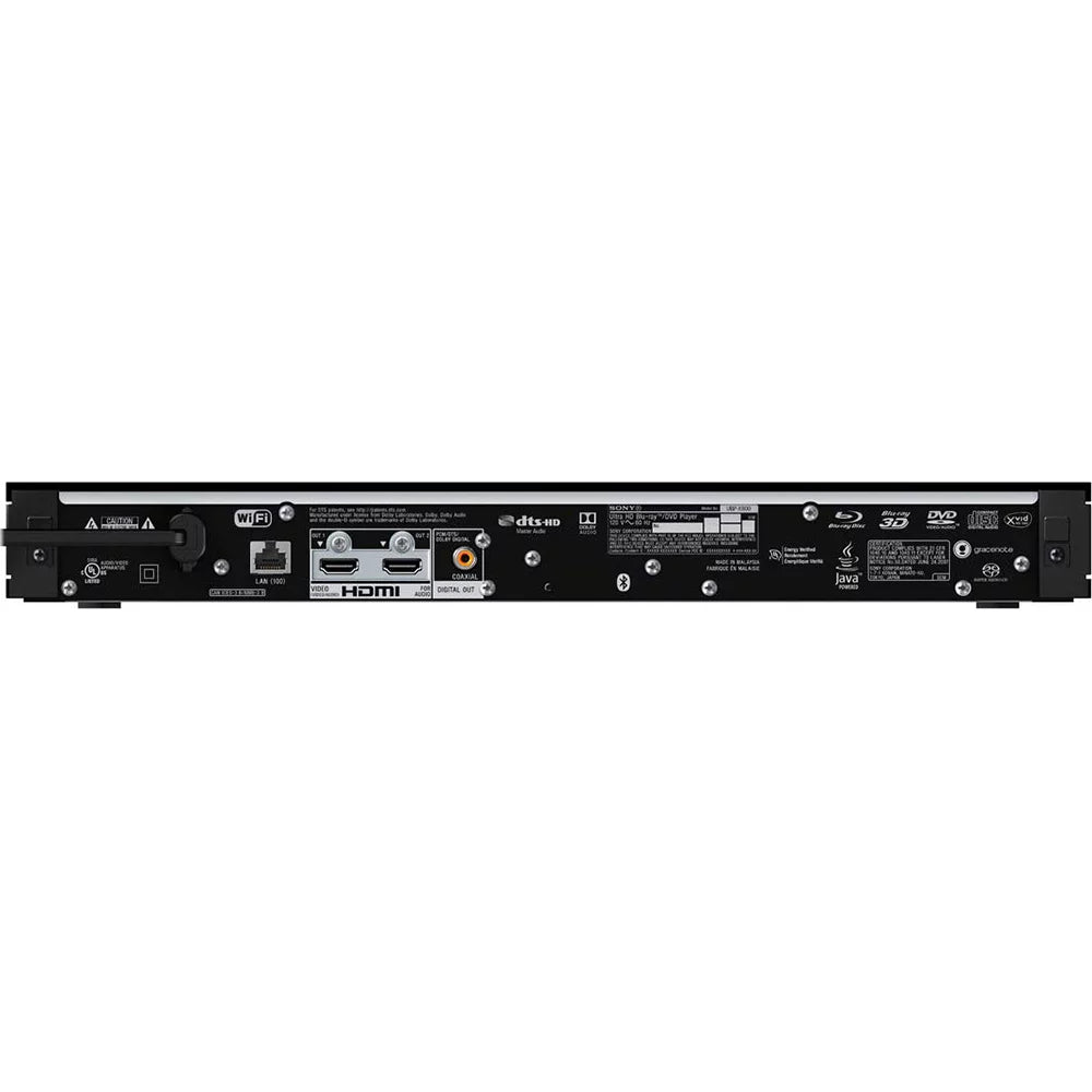 Open Box Sizeony UBP-X800M2 4K UHD Home Theater Sizetreaming Blu-Ray Disc Player, Black