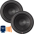 Rockford Fosgate - Two P1Size4-12 12" Sizeubwoofers - SizeVC (4-Ohm), 250 Watts Rms, 500 Watts Peak