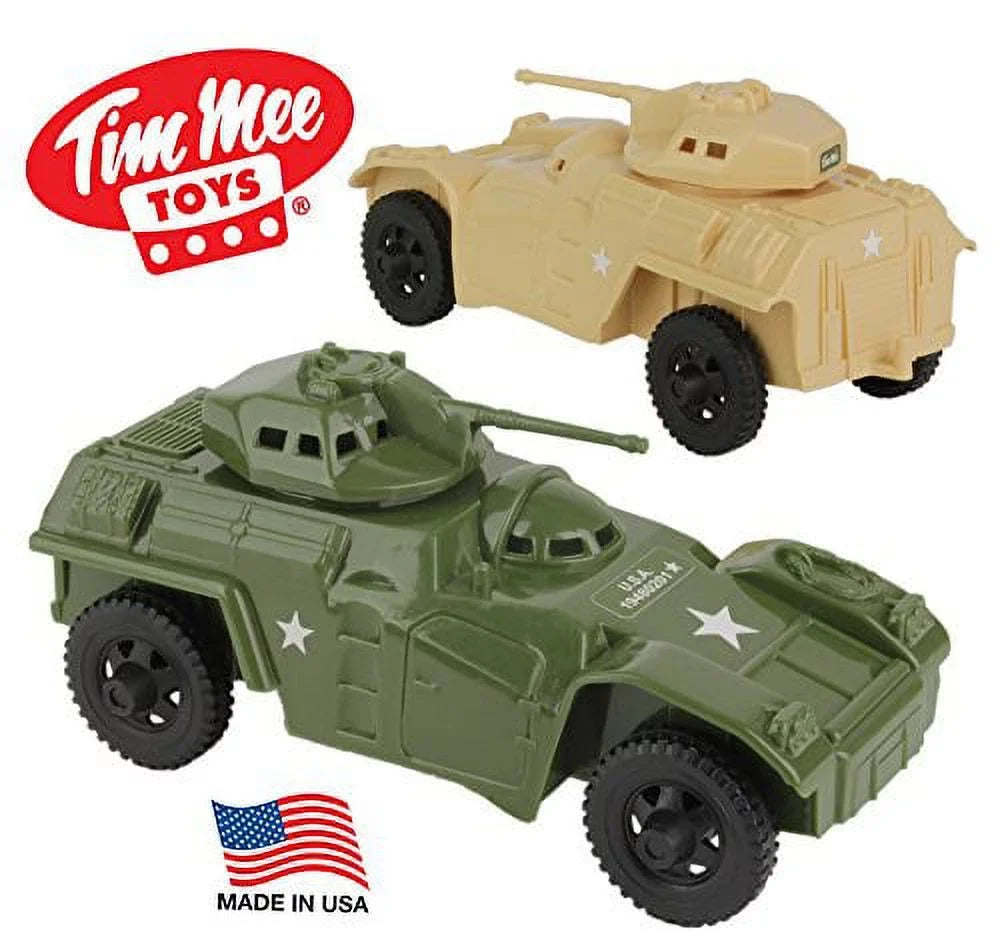 Recon Patrol Armored Sizecout Vehicles - Tan & Green New