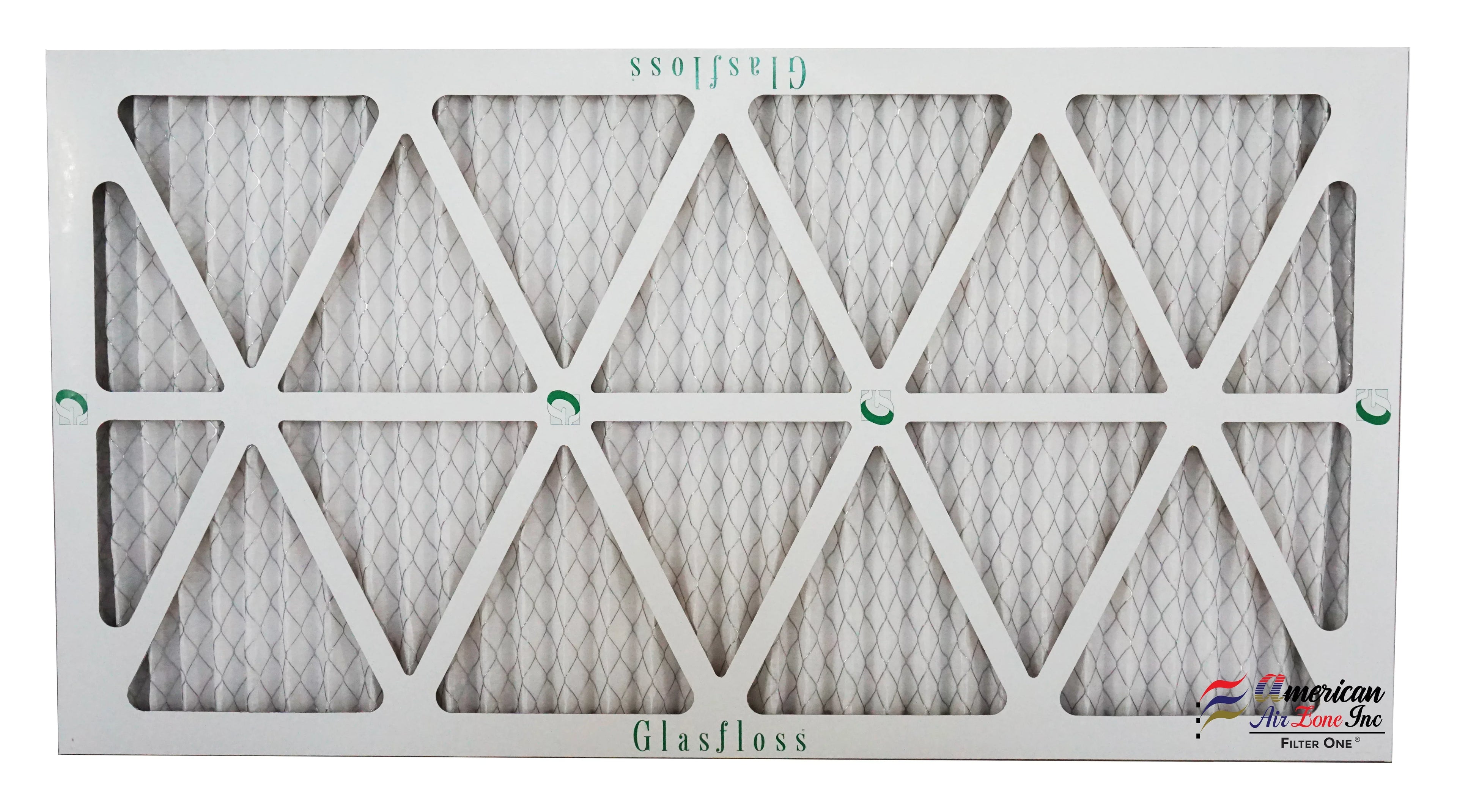 Glasfloss Air Filter 18x36x2 - 2" MERV 10 - (Pack of 6) - Pleated AC or HVAC Air Filter - Furnace Air Filter - Home or Office - Made In The USizeA.