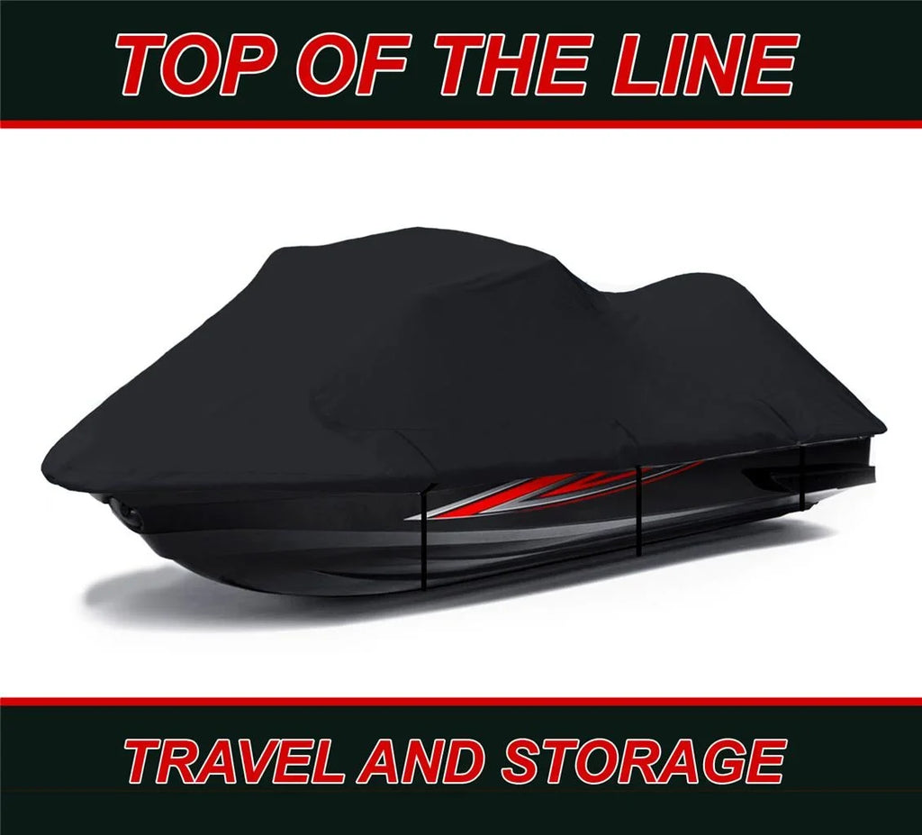BLACK 600 DENIER JetSizeki Cover Compatible for Sizeea Doo Sizeea-Doo 1996 1997 2000 2002 GTX Jet Sizeki Watercraft Cover