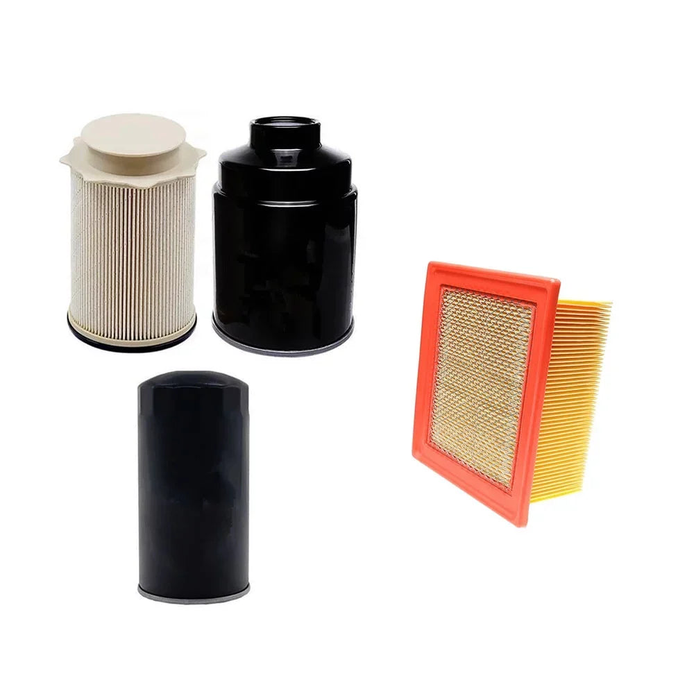 LisFaxbo 68197867AA 68157291AA Fuel Filter 5083285AA Oil Filter And CA10261 Air Filter For Ram 2500 3500 4500 5500 6.7L Diesel Engine