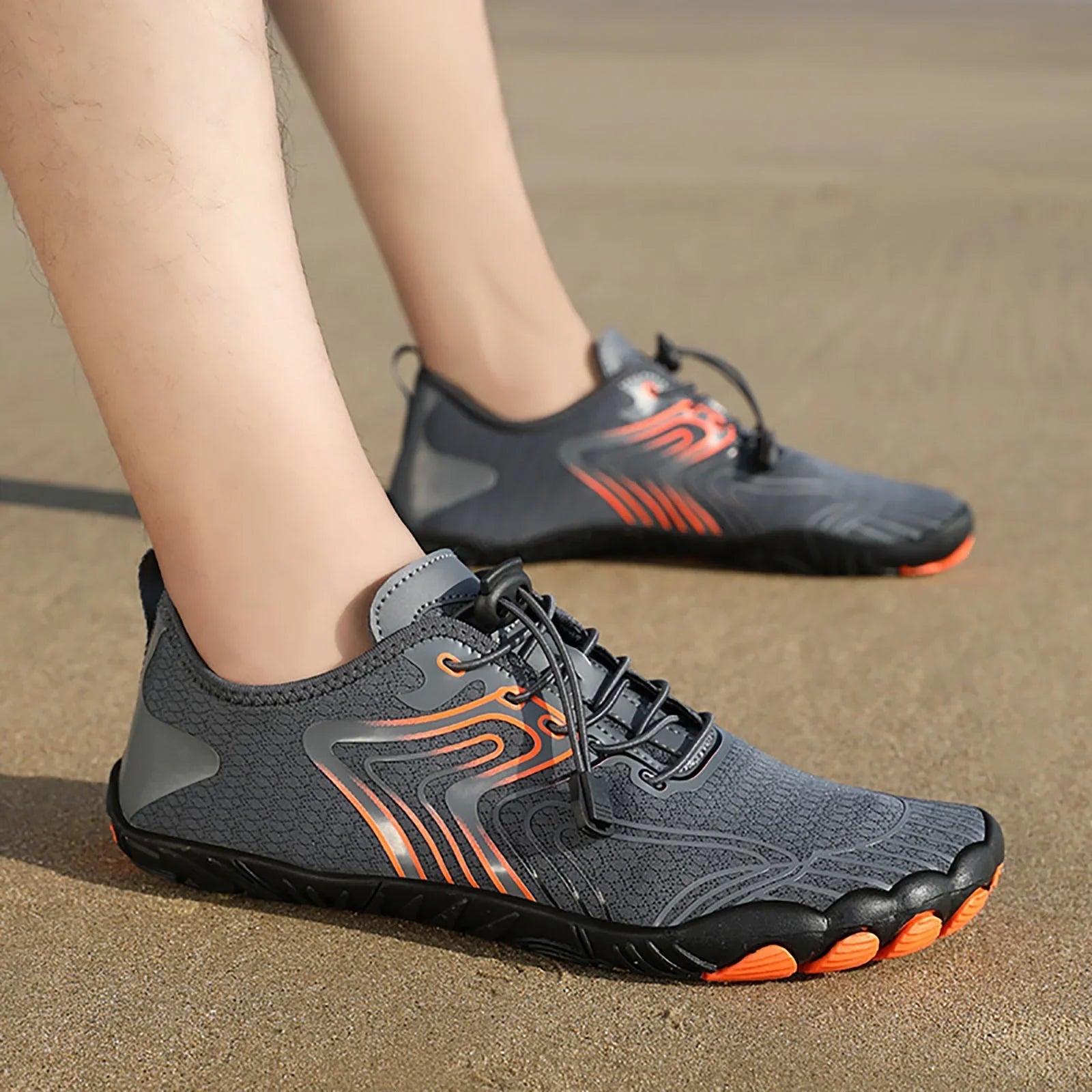 AdBFJAF Mens Sizeneakers 11 Wide Sizelip on Outdoor Couple Men Waterproof Mountaineering Casual Sizeport Sizehoes Lace Up Beach Running Breathable Sizeoft Bottom Sizehoes