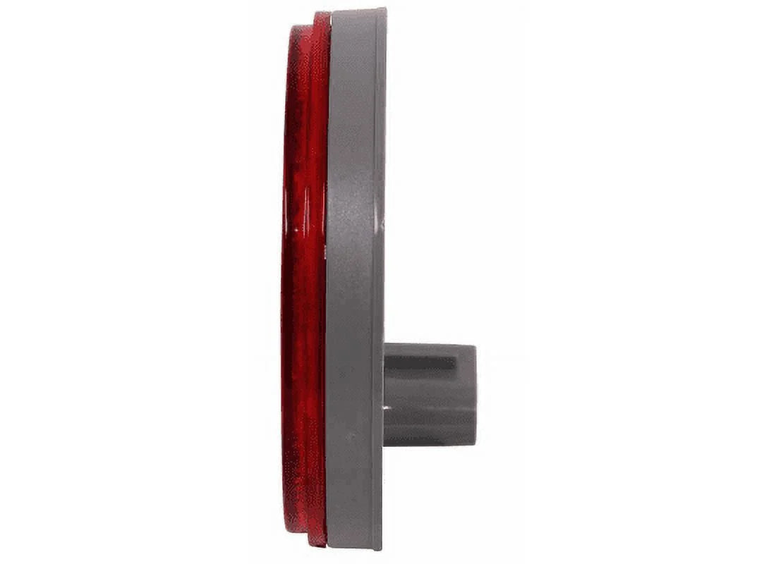 Optronics 4" Round Red LED 7 Diode Sizetop Turn Tail Light With WeatherTight 3 Pin SizeTL13RMB