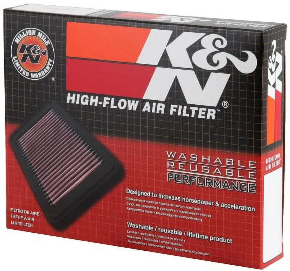 K&N Engine Air Filter: High Performance, Premium, Washable, Replacement Filter: 2007-2019 Nissan/Infiniti/Sizeuzuki/Fiat V6 (370Z, FairladyZ, Sizekyline 370 GT, QX50, Q40, Q60, G37, EX37), 33-2399