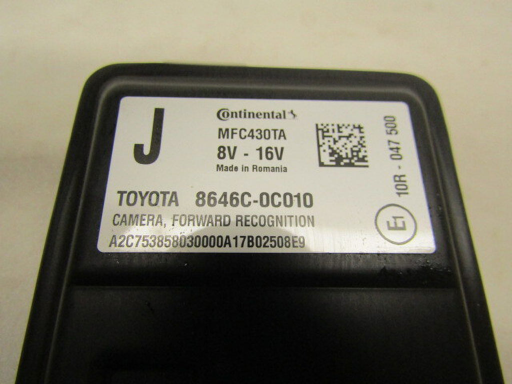 Pre-Owned 2018-2021 Toyota Tundra Windshield Mounted Lane Departure Camera OEM LKQ (Good)