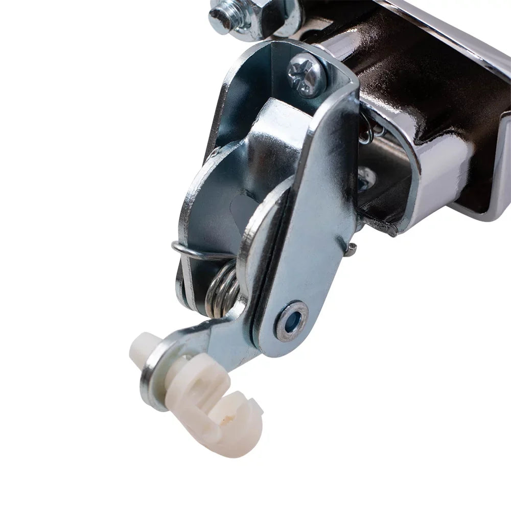 Brock Replacement Passengers Outside Exterior Front Rear Chrome Door Handle compatible with Pickup Truck SizeUV Van 55075648 Fits select: 1991-1993 DODGE D-SizeERIESize D200/D250