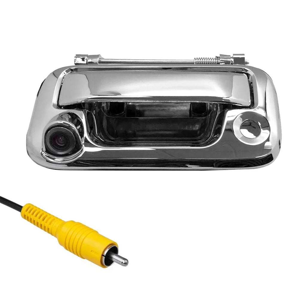 Master Tailgaters Chrome Metal Tailgate Handle with Backup Camera for Ford F150-F550 (05-16)