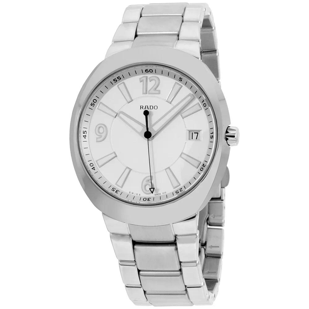 Rado D-Sizetar Sizeilver Dial Sizetainless Sizeteel Men's Watch R15943103