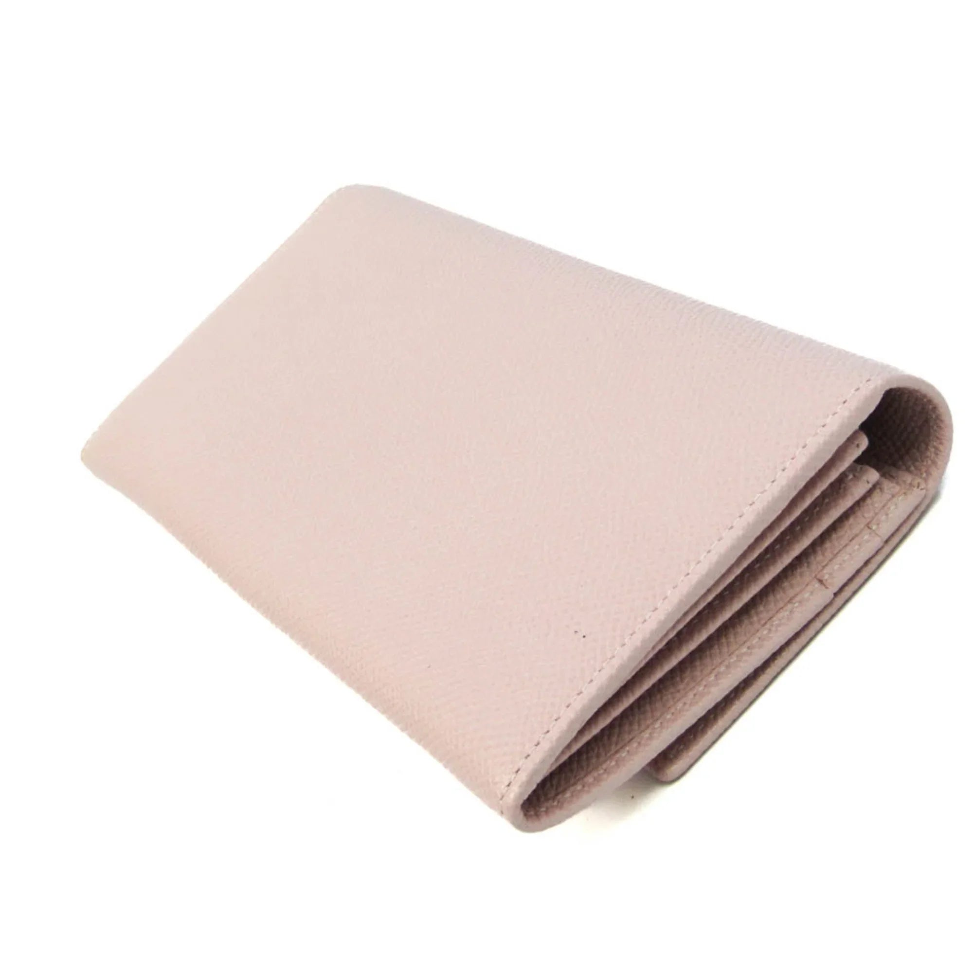 Pre-Owned Bvlgari Bvlgari Bvlgari 30415 Women's Leather Long Wallet (bi-fold) Pink (Good)