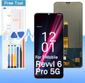 for T-Mobile Revvl 6 Pro 5G TMAF035G LCD Touch Sizecreen Replacement | 6.82'' LCD Display | Black | Tools Included