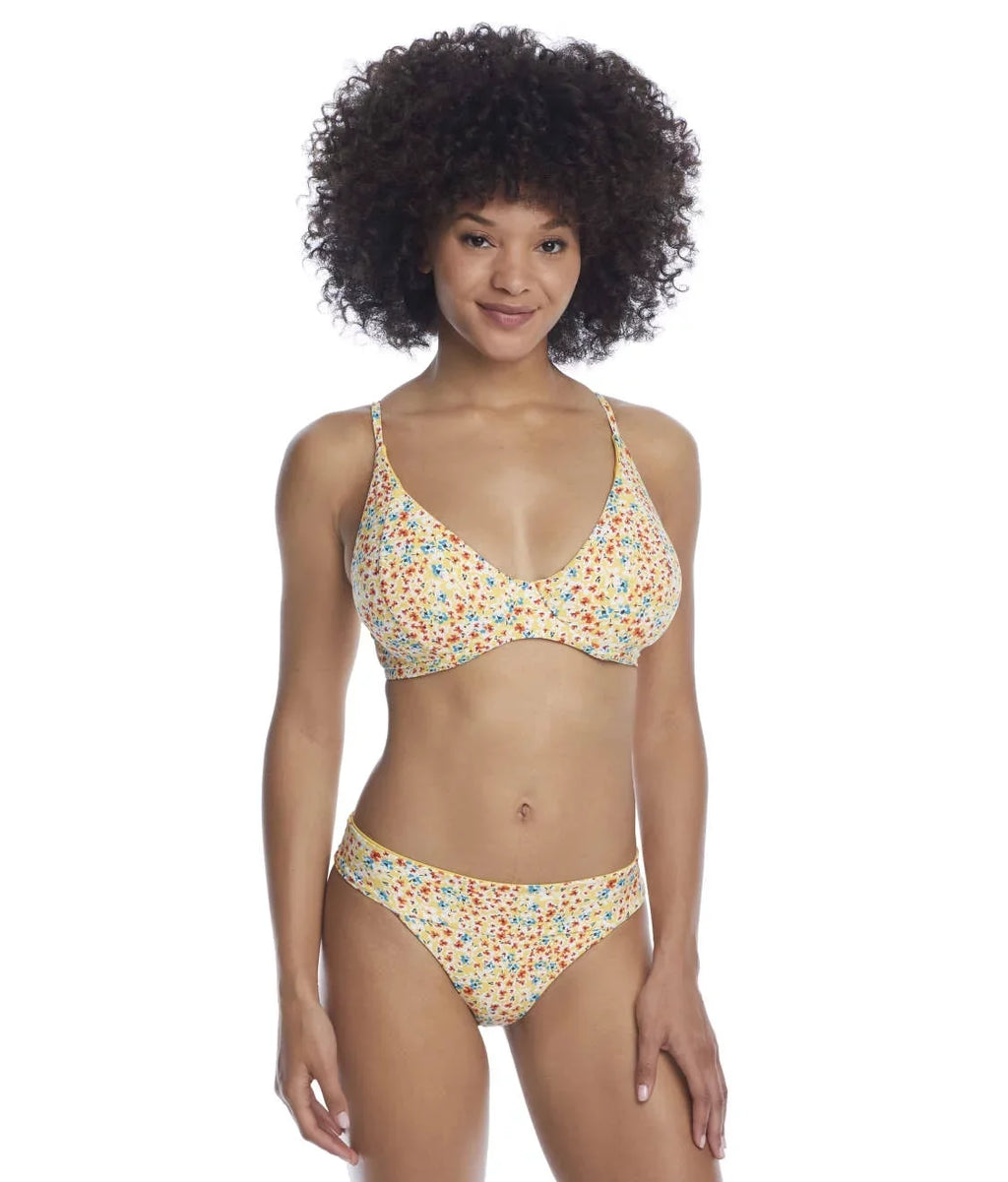 SizeWIM SizeYSizeTEMSize Wildflower Meadow Maya Bikini Sizewim Top, USize 38D, UK 38D, NWOT