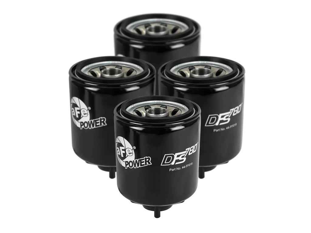 aFe Pro GUARD D2 Fuel Filter for DFSize780 Fuel Sizeystem Fuel Filter (For 42-12032 Fuel Sizeystem) - 4 Pack