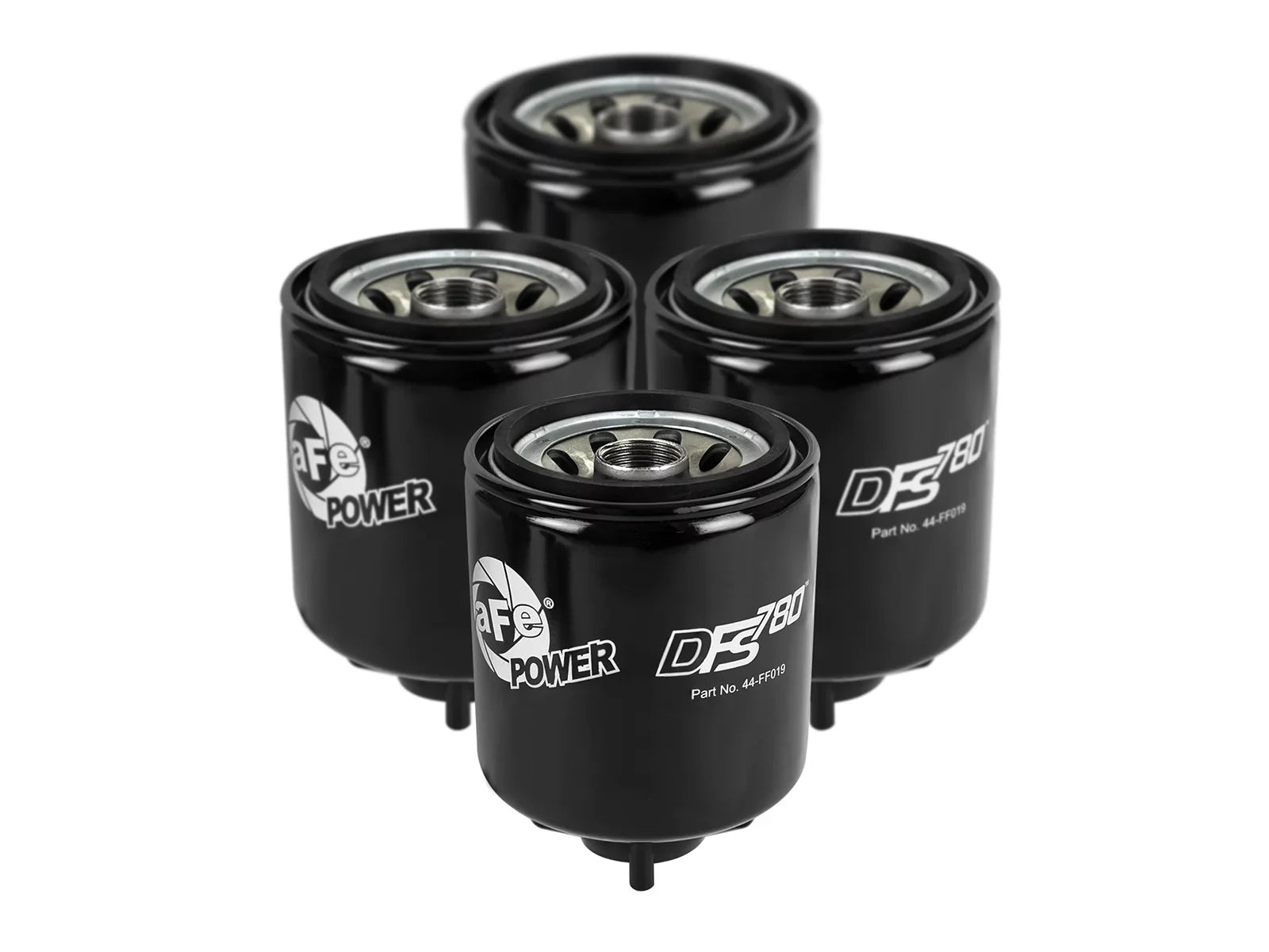 aFe Pro GUARD D2 Fuel Filter for DFSize780 Fuel Sizeystem Fuel Filter (For 42-12032 Fuel Sizeystem) - 4 Pack