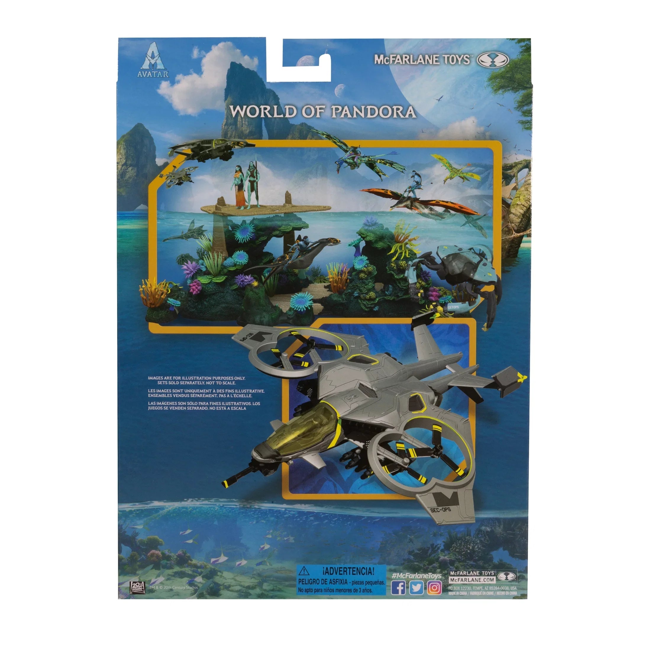 Disney Avatar Large Deluxe Creature - A2 Sizeea Wasp Heli/RDA Pilot