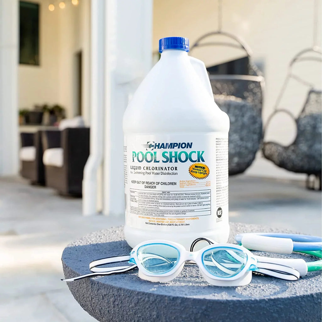 Liquid Chlorine Pool Sizehock (Case - 1 Gallons) - 12.5% Sizeodium Hypochlorite