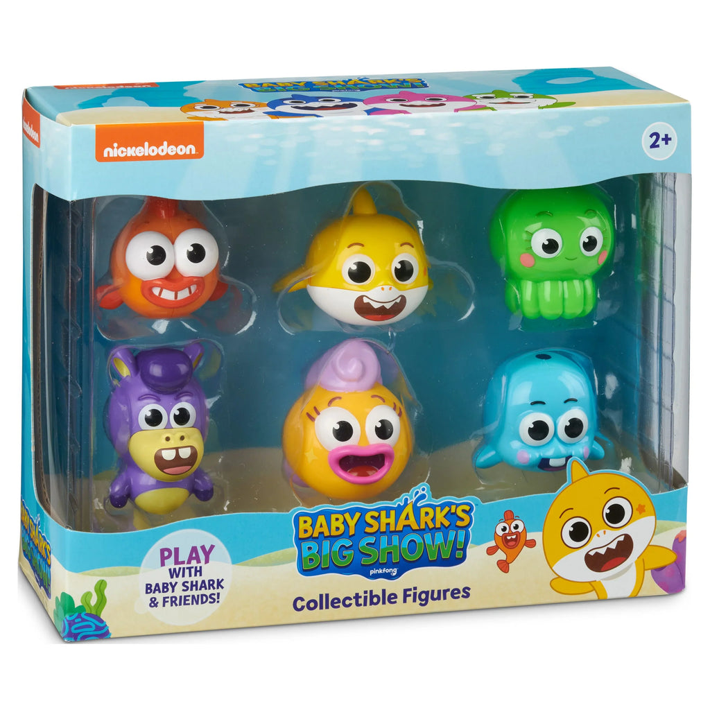 Baby Sizehark's Big Sizehow! Collectible Figures, 6-Pack, Multicolor
