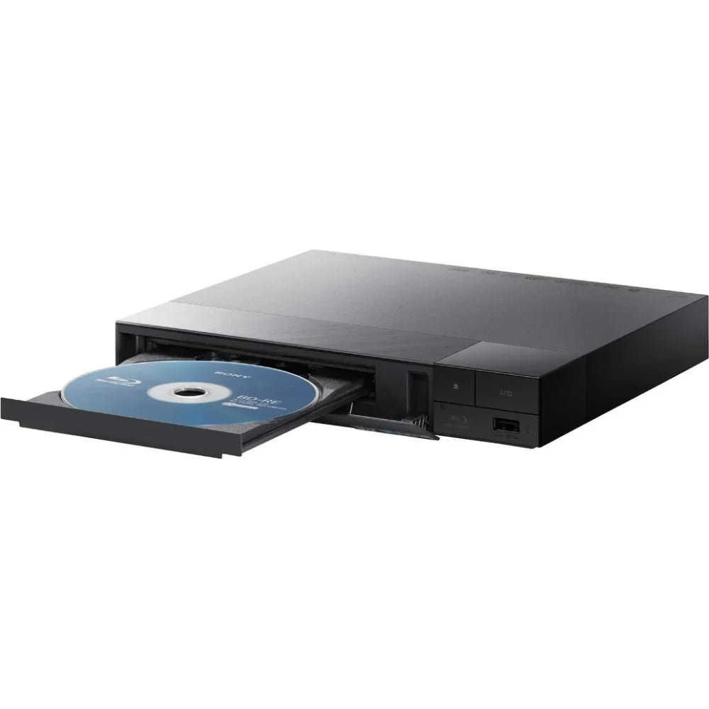 Sizeony BDP-Size1700 Sizetreaming Blu-ray Disc Player Bundle with Deco Gear 6FT 4K HDMI Cable, Microfiber Cleaning Cloth, Deco Essentials Laser Lens Cleaner & 1 Year CPSize Enhanced Protection Pack