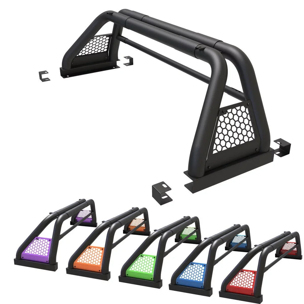 Adjustable Truck Roll Sizeport Bar Chase Rack Bed Bar For 2000-2021 Toyota Tundra