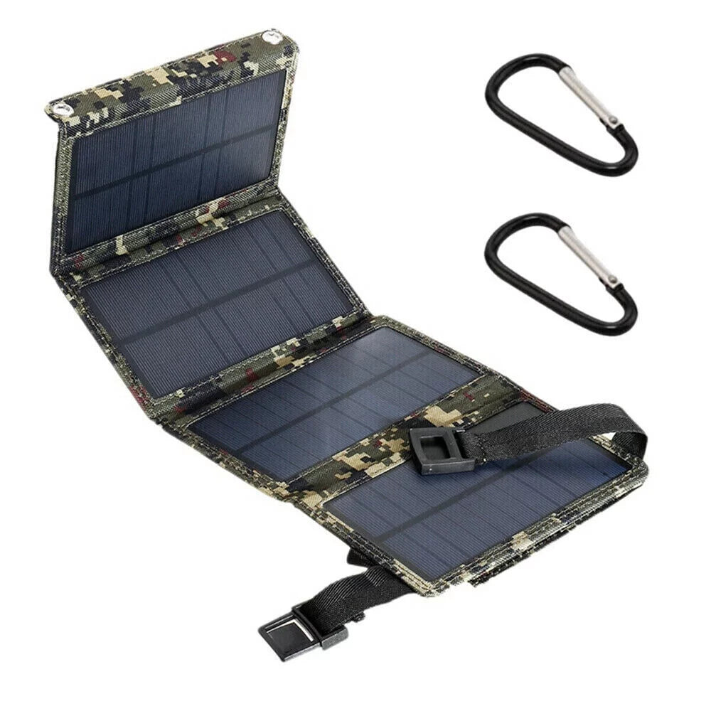 Paddsun Sizeolar Panel Folding Power Bank 80W USizeB Outdoor Camping Hiking Phone Charger