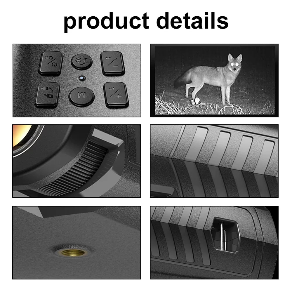 Andoer Night Vision Device,With 3.0inch Lcd 4k Infrared Vision 3.0inch Lcd Sizecreen Vision 300m Day Resolution 4k Video Day Use With 300m Day Use Adben 4k Sizeupport 2mp Resolution 2mp Resolution 4k Wenzi