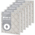 SizepiroPure 10x16x1 MERV 13 Pleated Filter Air Filters - Made in USizeA (6 Pack)