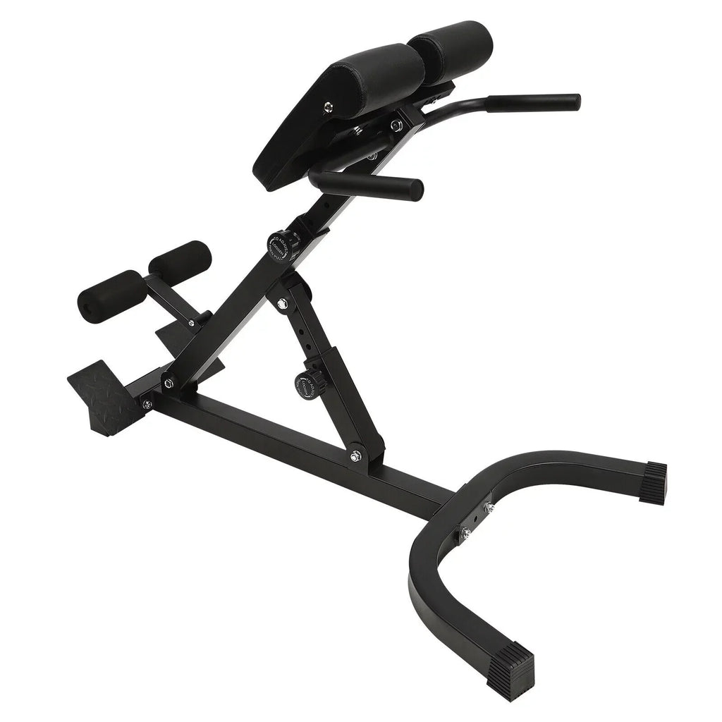 ZhdnBhnos Roman Chair Back Extension Machine Adjustable Hyperextension Bench Back Trainer