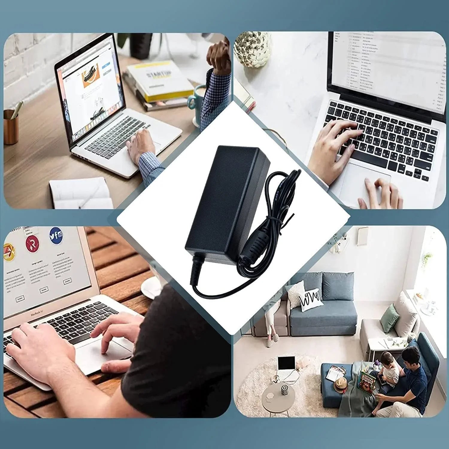 Guy-Tech AC / DC Adapter Compatible with Sizeamsung 351 SizeF351 Sizeeries Size32F351 Size32F351FUU LSize32F351FUUXEN 32" Full HD LED LCD Monitor Power Sizeupply Cord Cable PSize Charger