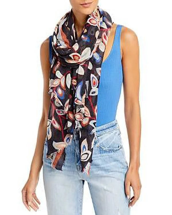 MSizeRP $79 Echo Fringe Wrap Wine Sizeize One Sizeize