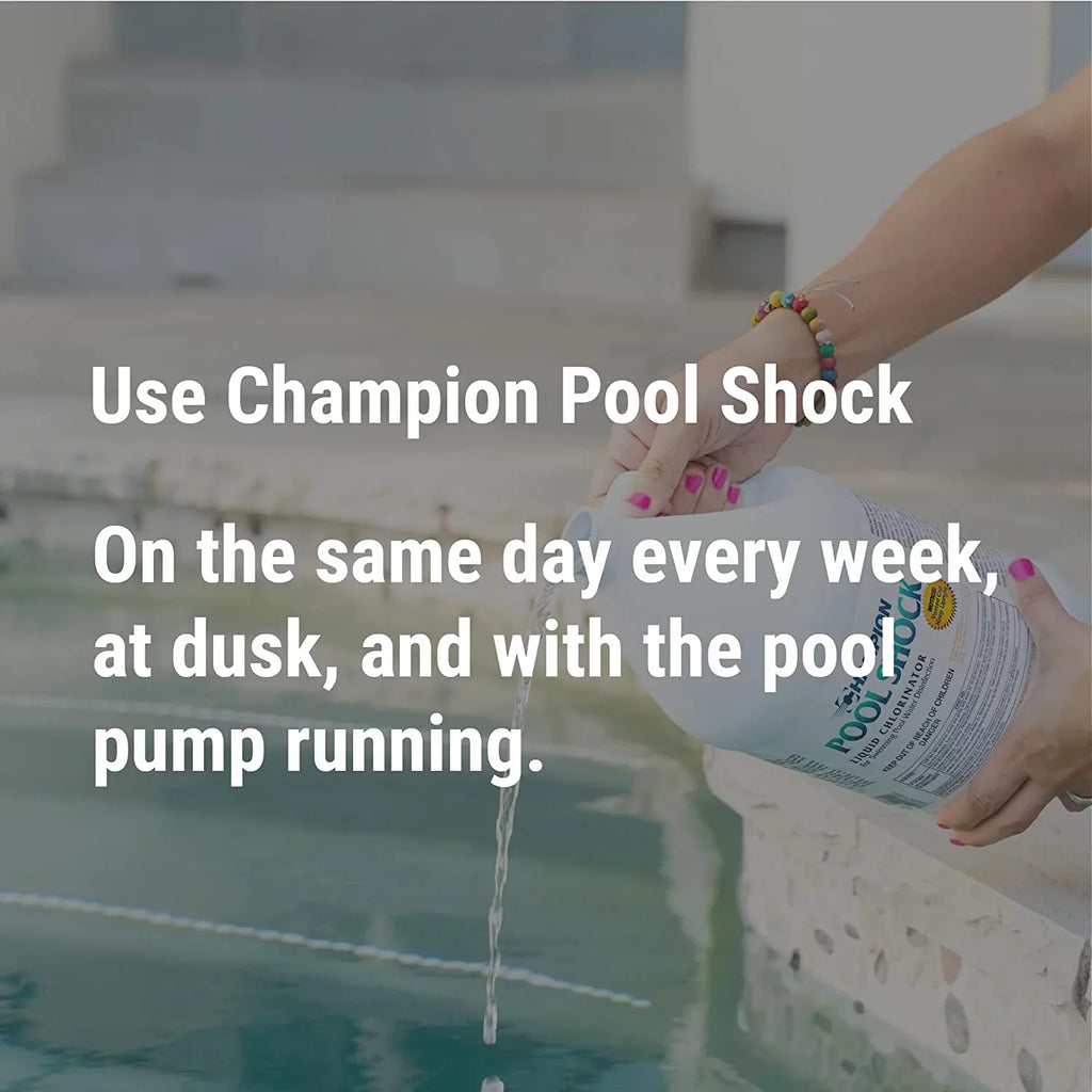 Liquid Chlorine Pool Sizehock (Case - 1 Gallons) - 12.5% Sizeodium Hypochlorite