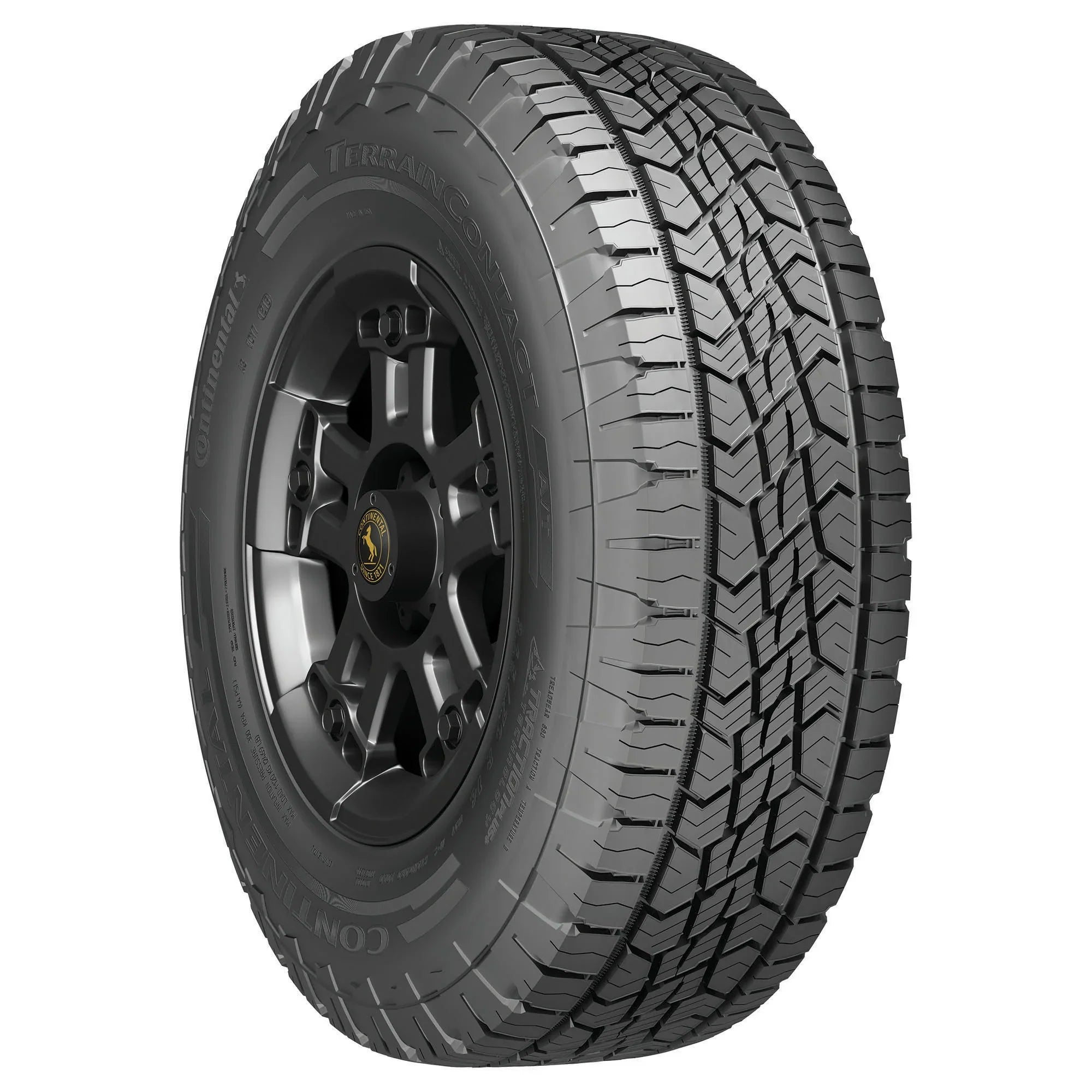 Continental TerrainContact A/T All Terrain LT265/60R20 121/118Size E Light Truck Tire