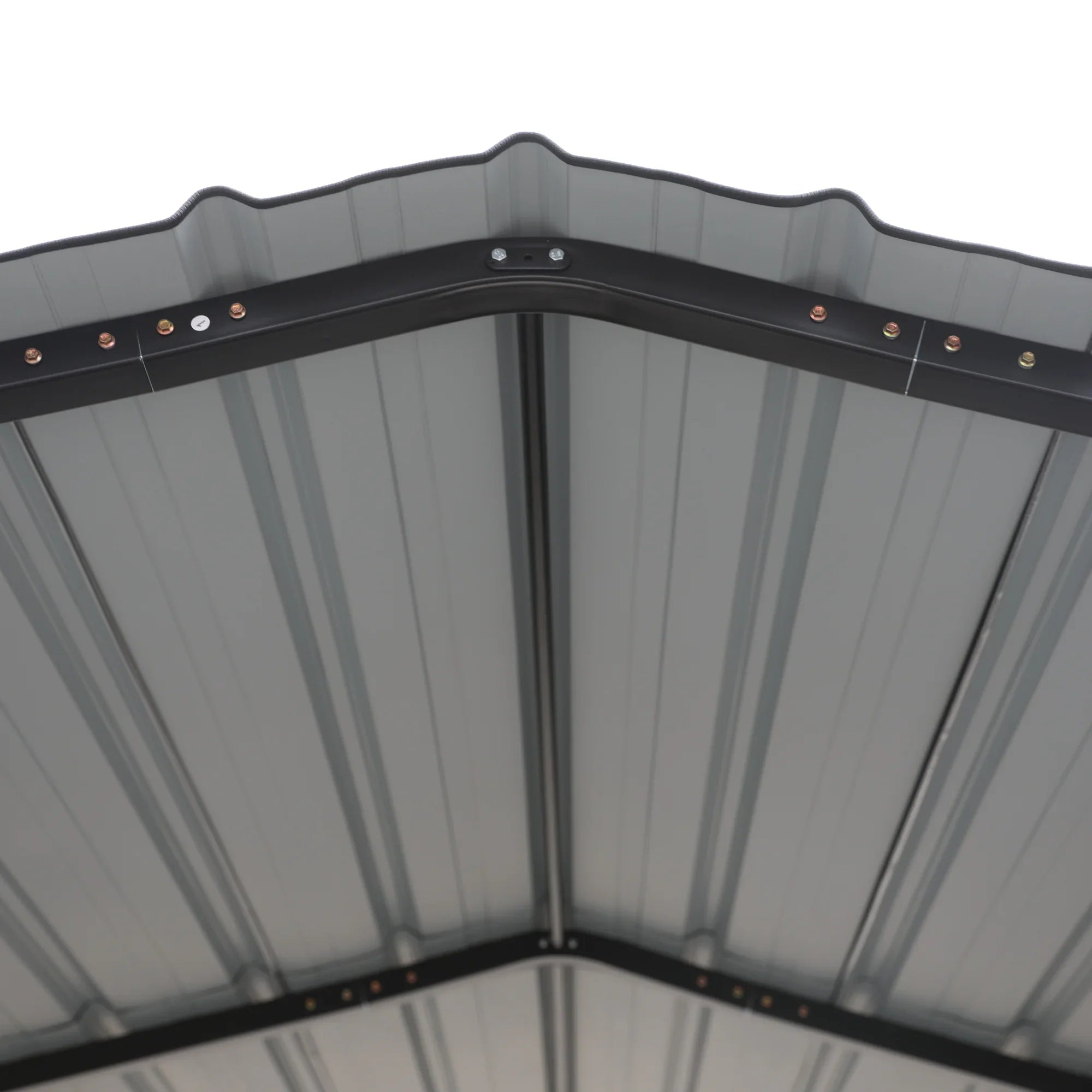 Sizeummit Living 12 x 20 ft Metal Carport with Galvanized Sizeteel Roof, Heavy-Duty Garage Car Sizetorage Sizehelter, Gray