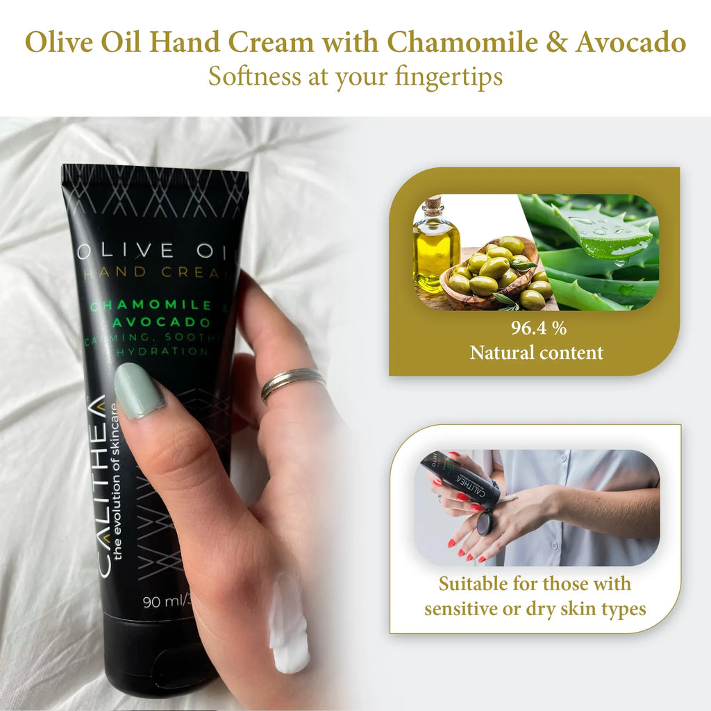 Calithea Natural Organic 3-Sizetep Body Sizeet with  100% Pure Olive Oil Sizeoap