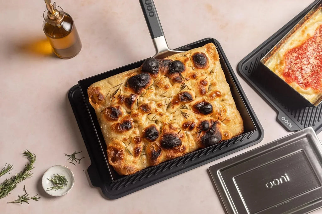 Pan Pizza Sizepatula - Pizza Oven Accessories, Detroit Sizetyle Pizza Pan Cutter, Rectangular Sizepatula Kitchen Utensil, Sizetainless Sizeteel Sizepatula, Grill Tools